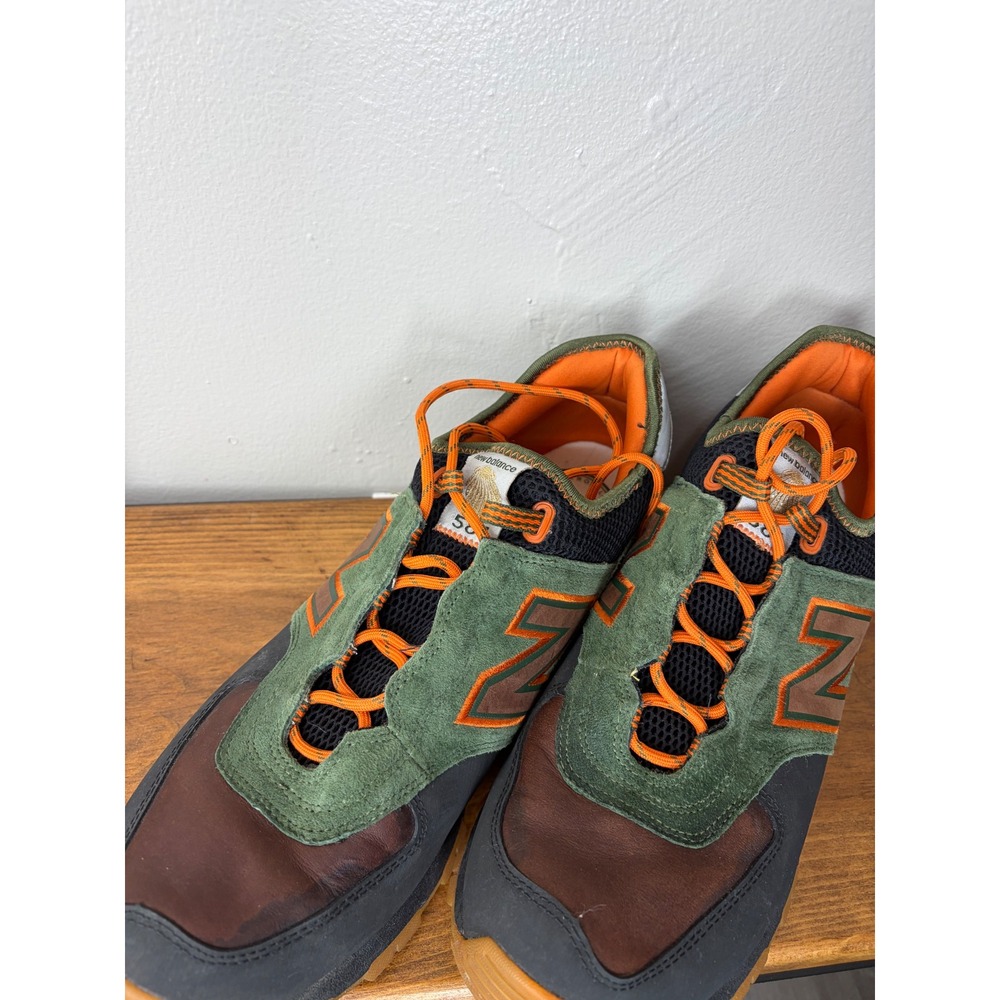 New Balance 581 24 Kilates Mens Sneakers Green Brown Orange ML581K24 Size 13
